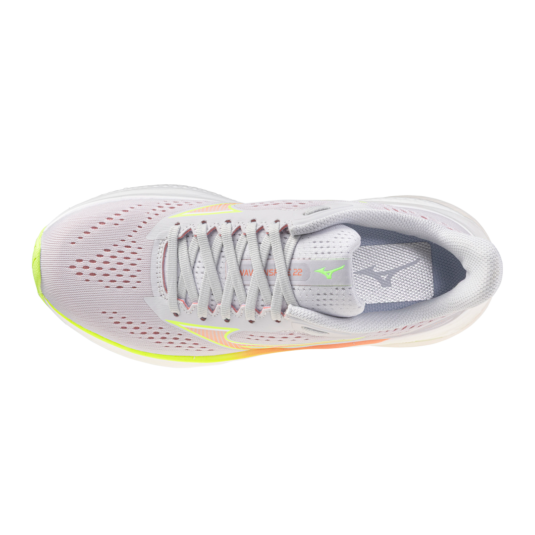 Mizuno Wave Inspire 22 Women's Cloudscape/Desert/lime