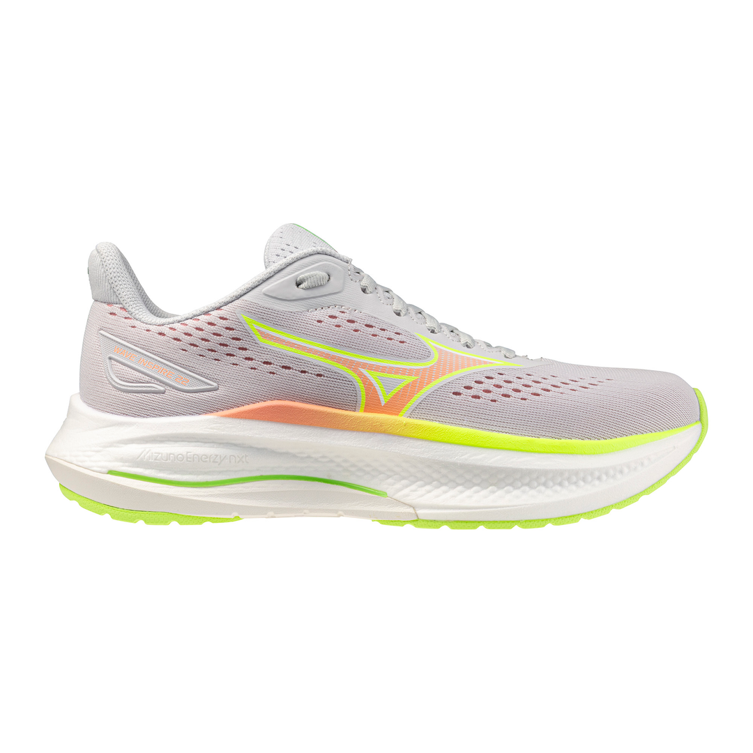 Mizuno Wave Inspire 22 Women's Cloudscape/Desert/lime