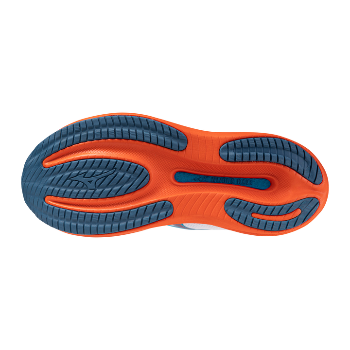Mizuno Wave Rider 30 Men's White/Blue/Orange