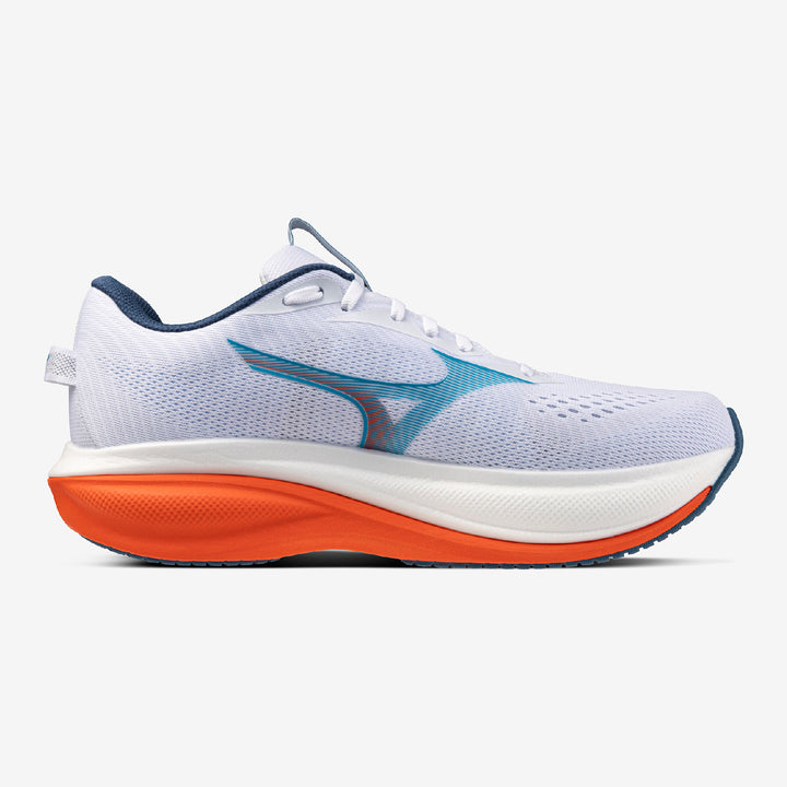 Mizuno Wave Rider 30 Men's White/Blue/Orange