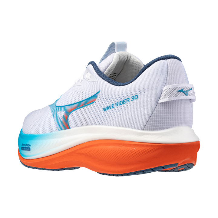 Mizuno Wave Rider 30 Men's White/Blue/Orange