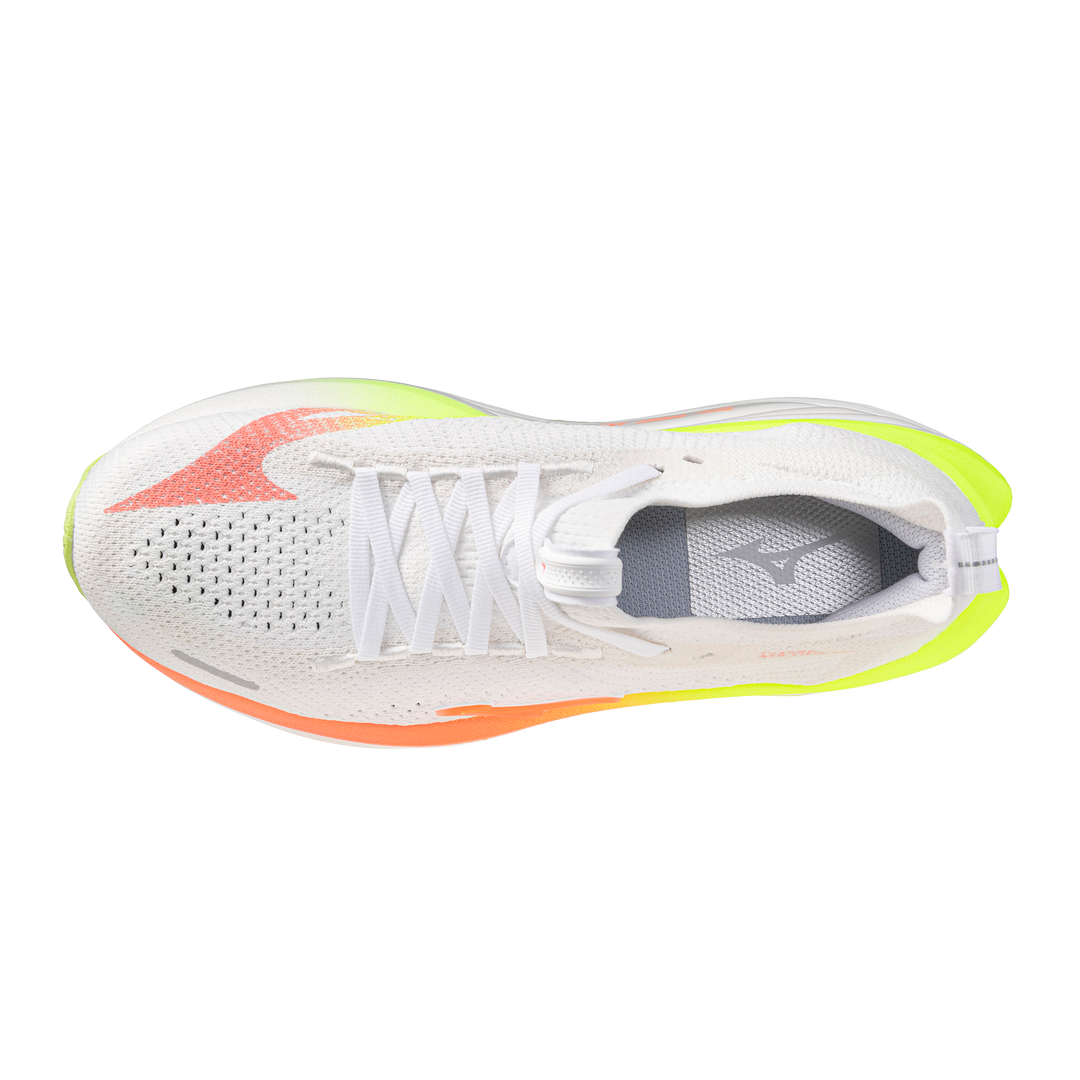 Mizuno Neo Vista 3 Women's White/Flamingo Coral/Lime Pulp