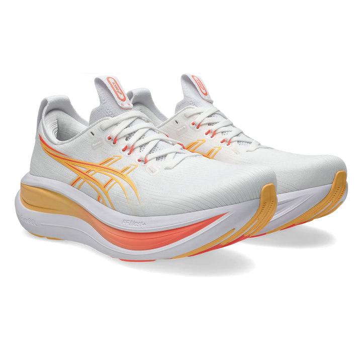 Asics Gel-Nimbus 28 Women's White/Sun Coral - Run Vault