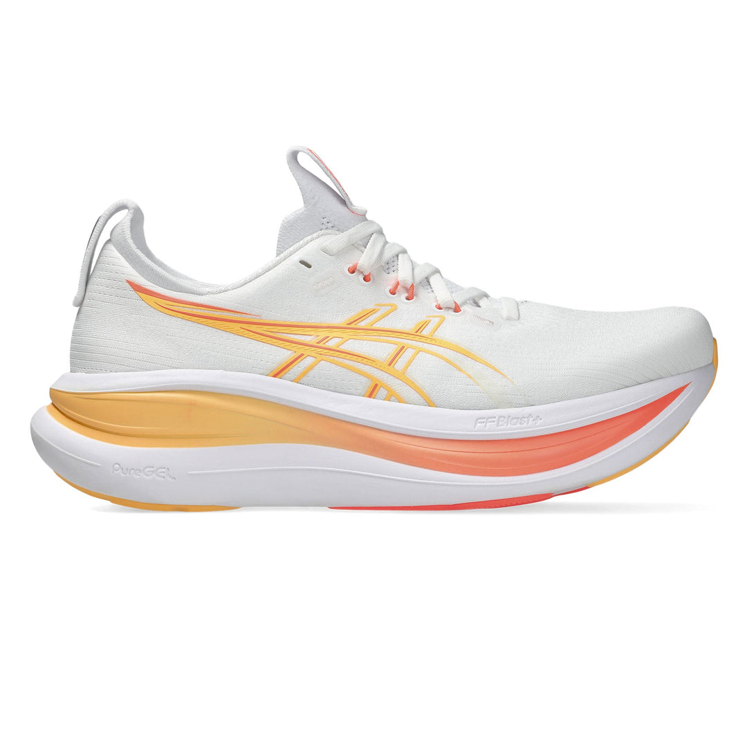 Asics Gel-Nimbus 28 Women's White/Sun Coral - Run Vault