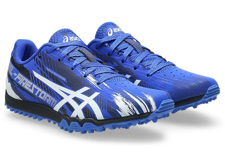 Asics Gel-Firestorm 5 Kid's Neon Blue/White - Run Vault