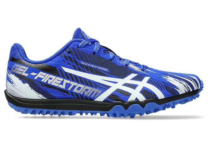Asics Gel-Firestorm 5 Kid's Neon Blue/White - Run Vault