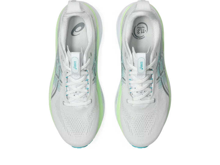 Asics Gel-Kayano 33 Men's White/Energy Aqua - Run Vault