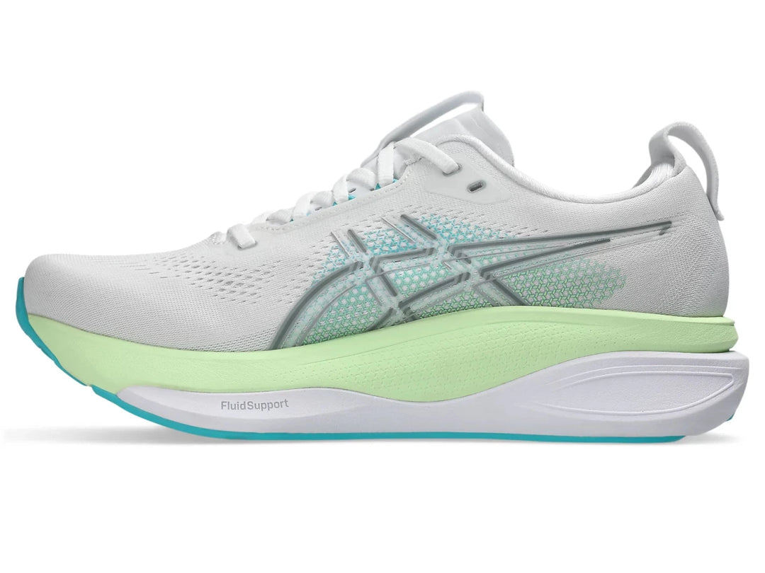 Asics Gel-Kayano 33 Men's White/Energy Aqua - Run Vault