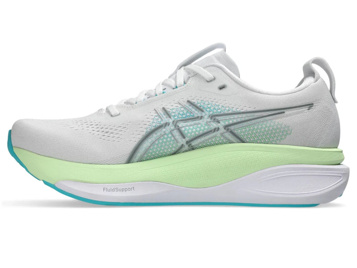 Asics Gel-Kayano 33 Men's White/Energy Aqua - Run Vault