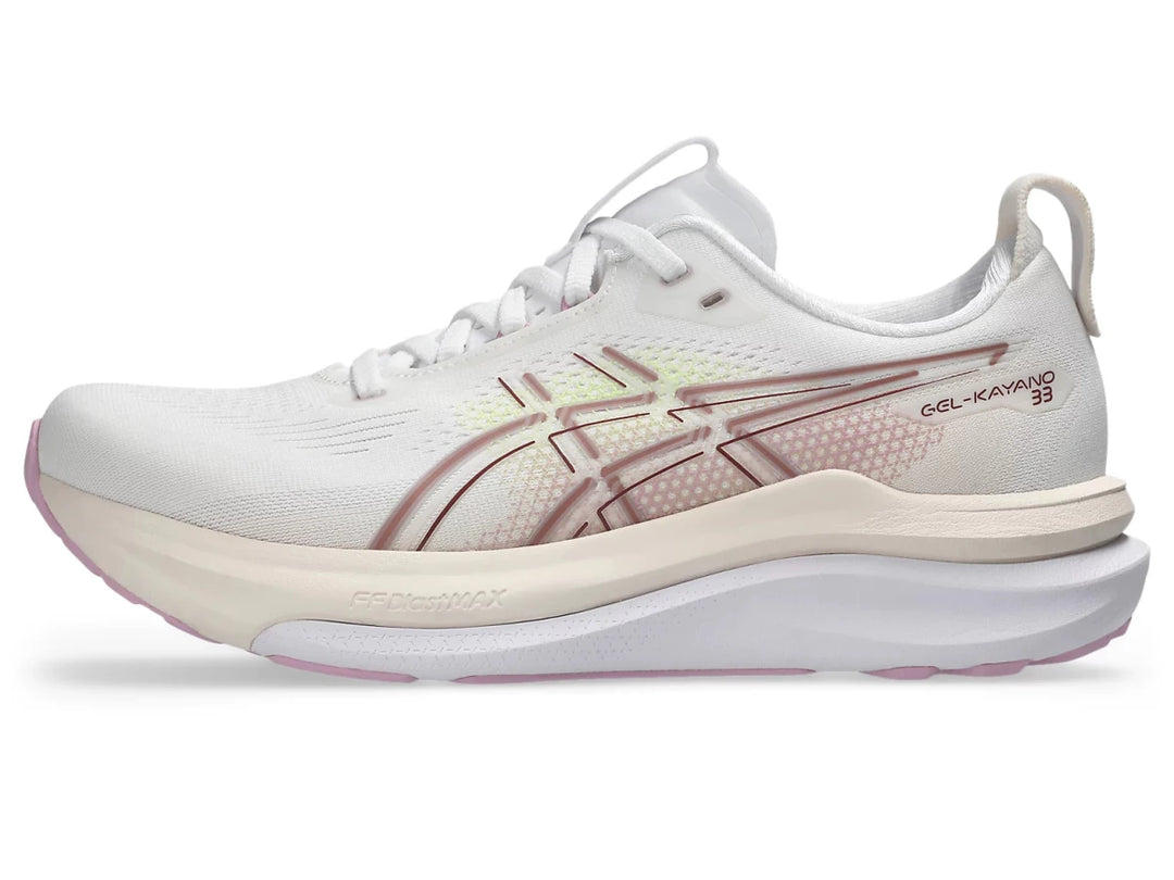 Asics Gel-Kayano 33 Women's White/Hazy Lilac - Run Vault