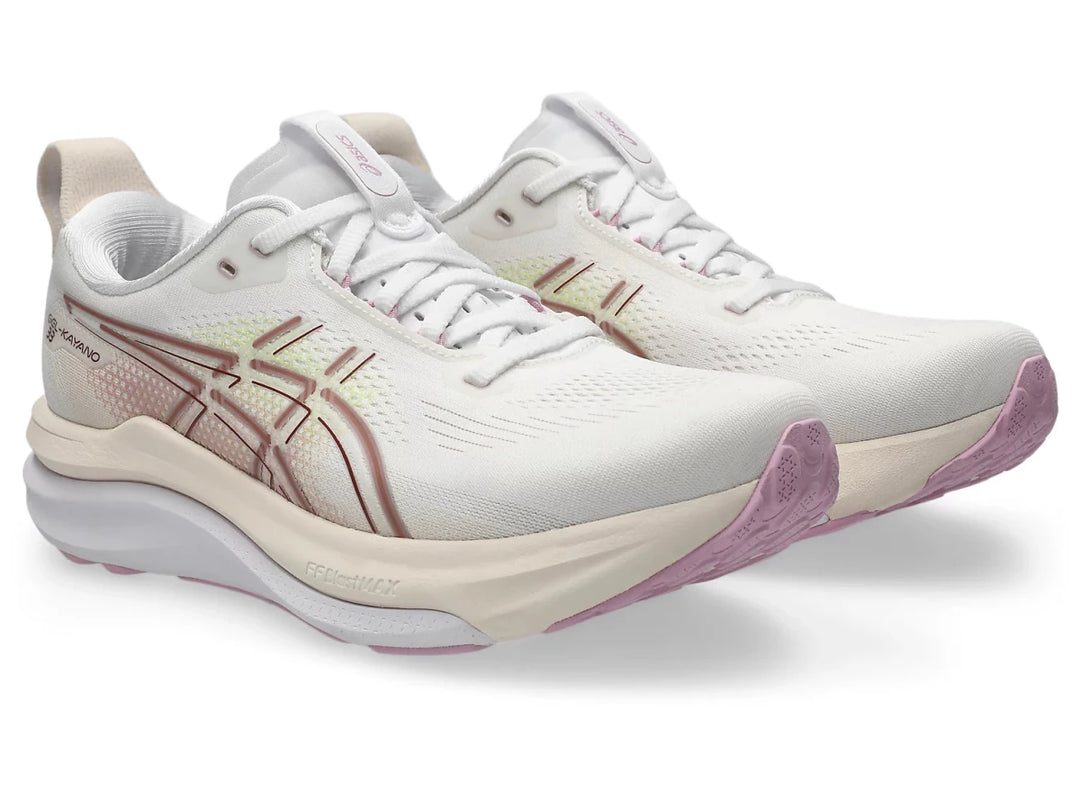 Asics Gel-Kayano 33 Women's White/Hazy Lilac - Run Vault