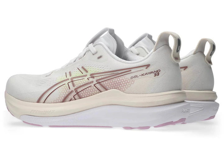 Asics Gel-Kayano 33 Women's White/Hazy Lilac - Run Vault
