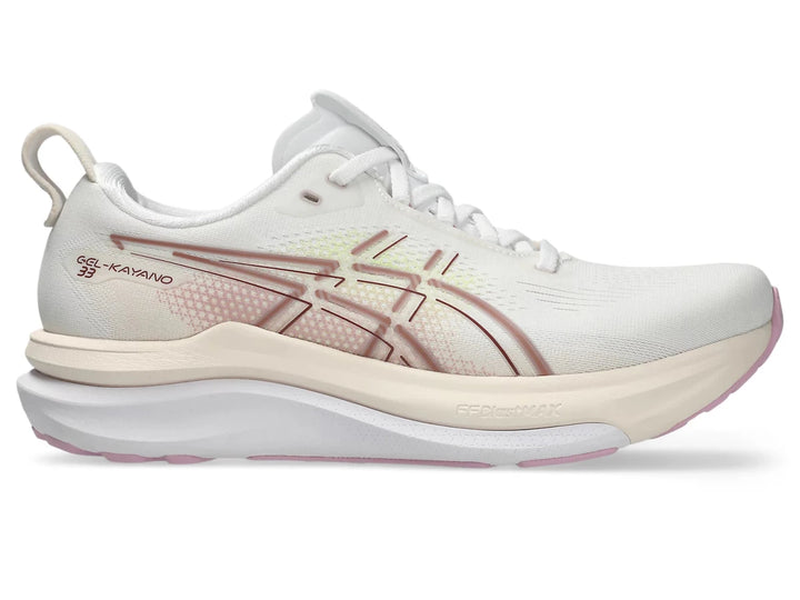 Asics Gel-Kayano 33 Women's White/Hazy Lilac - Run Vault