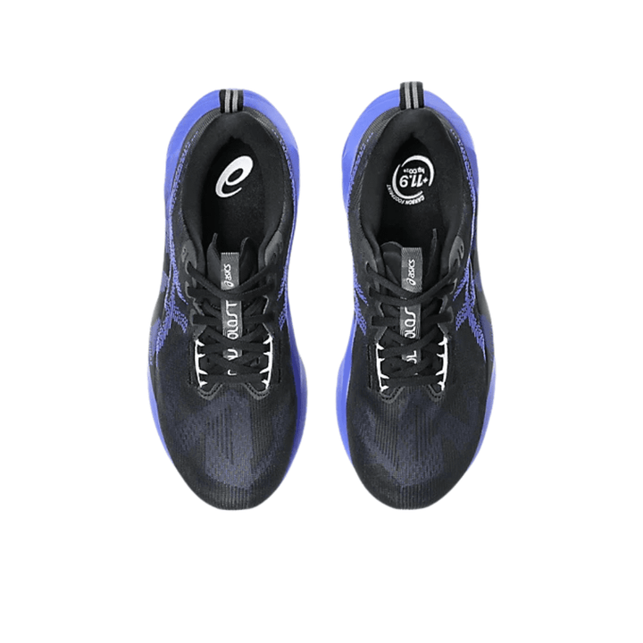 Asics Novablast 5 Mens Black/Cobalt Burst - Run Vault