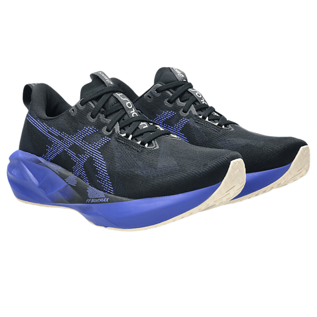 Asics Novablast 5 Mens Black/Cobalt Burst - Run Vault