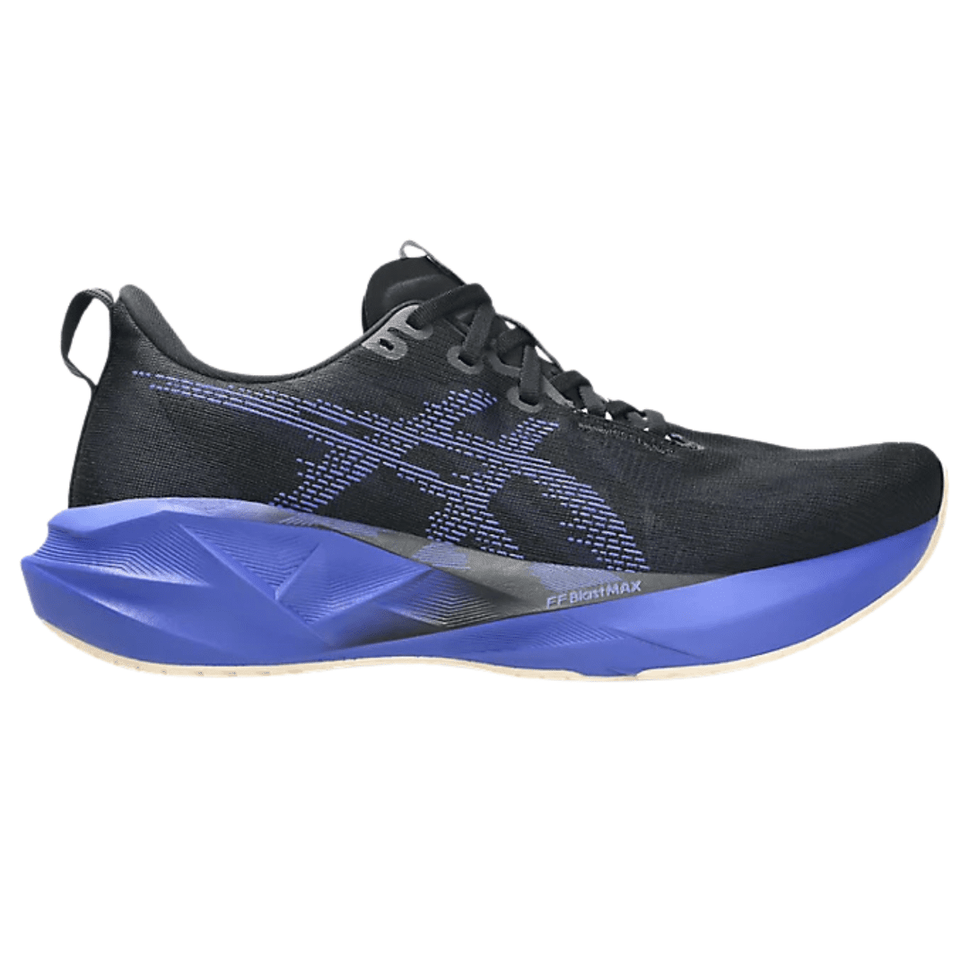 Asics Novablast 5 Mens Black/Cobalt Burst - Run Vault