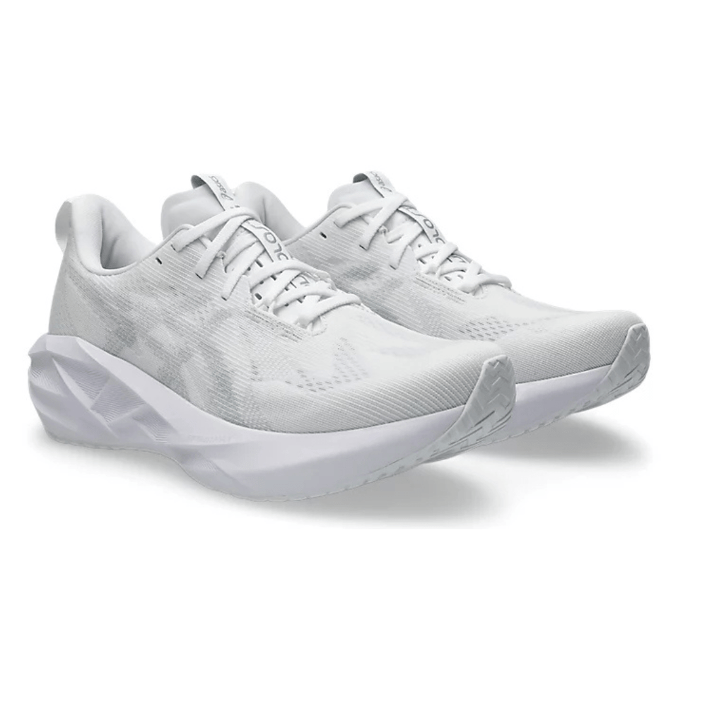 Asics Novablast 5 - White/Piedmont Grey - Womens - Run Vault