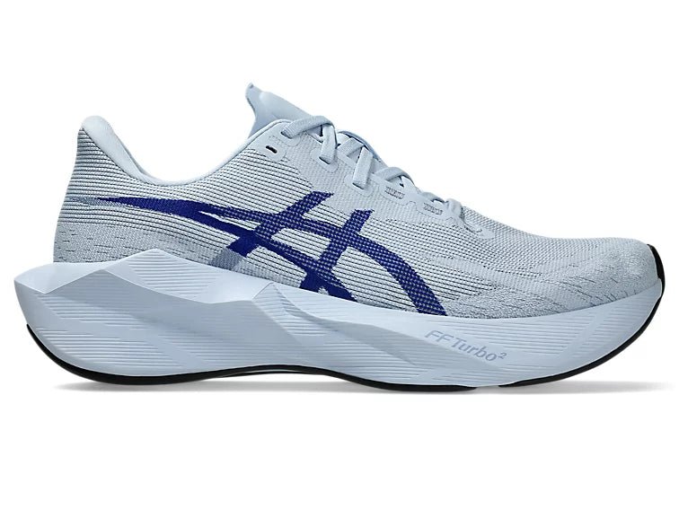 Asics Novablast 6 Men's Solid Air/Prussian Blue WIDE 2E - Run Vault