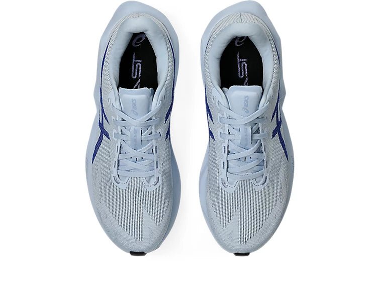 Asics Novablast 6 Men's Solid Air/Prussian Blue WIDE 2E - Run Vault