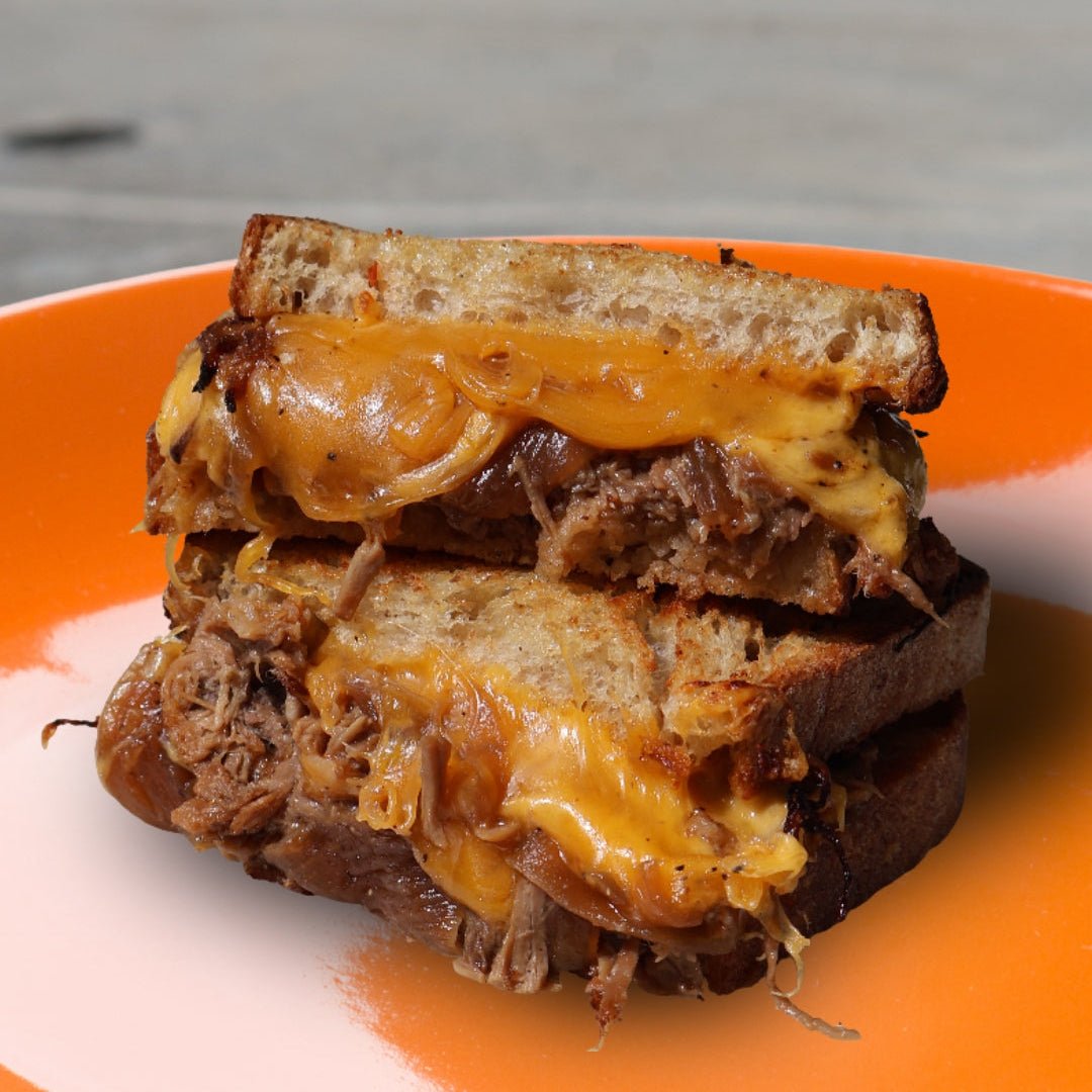 BBQ Brisket Toastie - Run Vault
