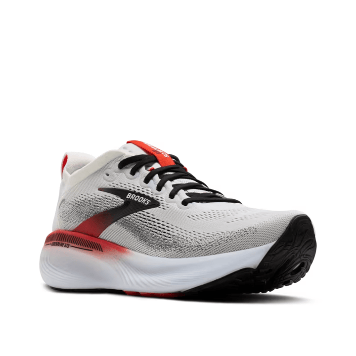 Brooks Adrenaline GTS 25 Mens White/Black/Red - Run Vault