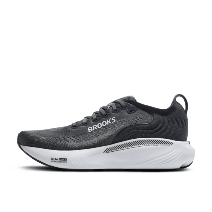 Brooks Adrenaline GTS 25 Mens WIDE Grey/Paradise Green/Spruce - Run Vault