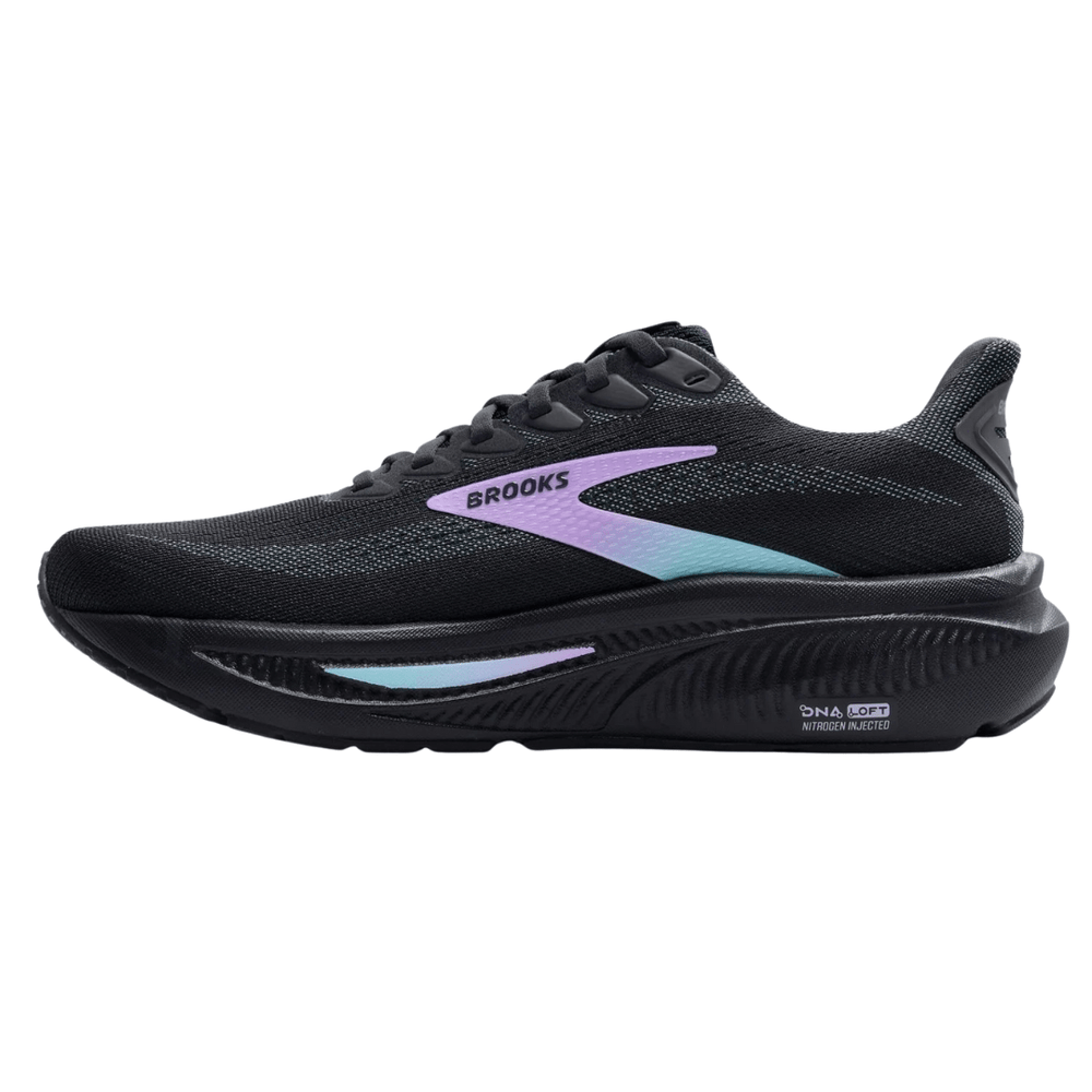 Brooks Ghost 17 Women's Grey/Clearwater/Purple 1D WIDE - Run Vault