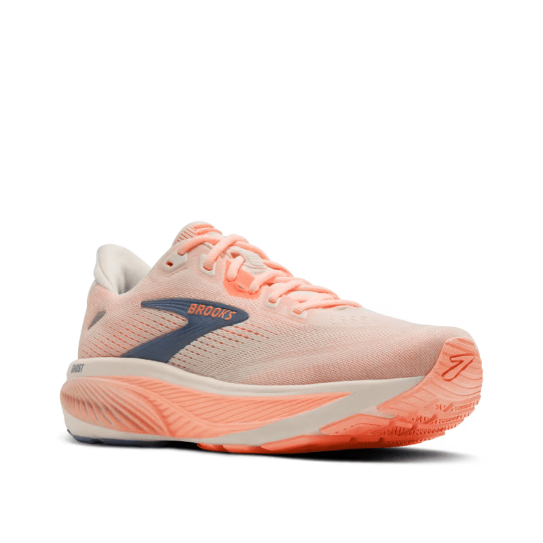 Brooks Ghost 18 Women's White/Peach/Grey - Run Vault