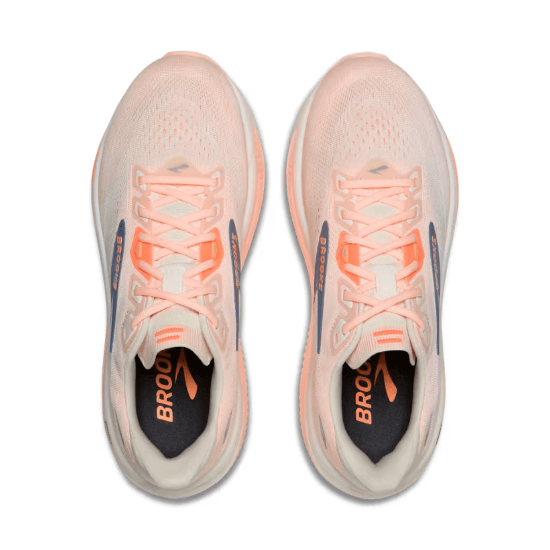 Brooks Ghost 18 Women's White/Peach/Grey - Run Vault