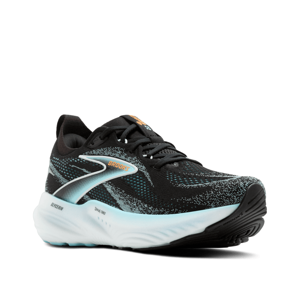 Brooks - Glycerin 22 - Men's - Black/Atomizer/Blazing Orange - Run Vault
