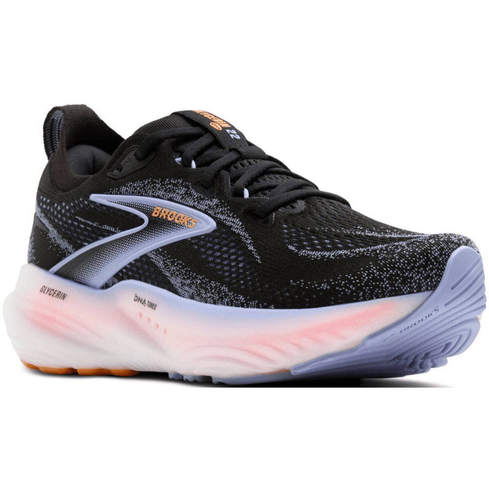 Brooks - Glycerin 22 - Women's - Black/Blue Heron/Orange - Run Vault
