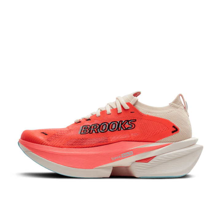 Brooks - Women's - Hyperion Max 3 - Coconut/Fiery Coral - Run Vault