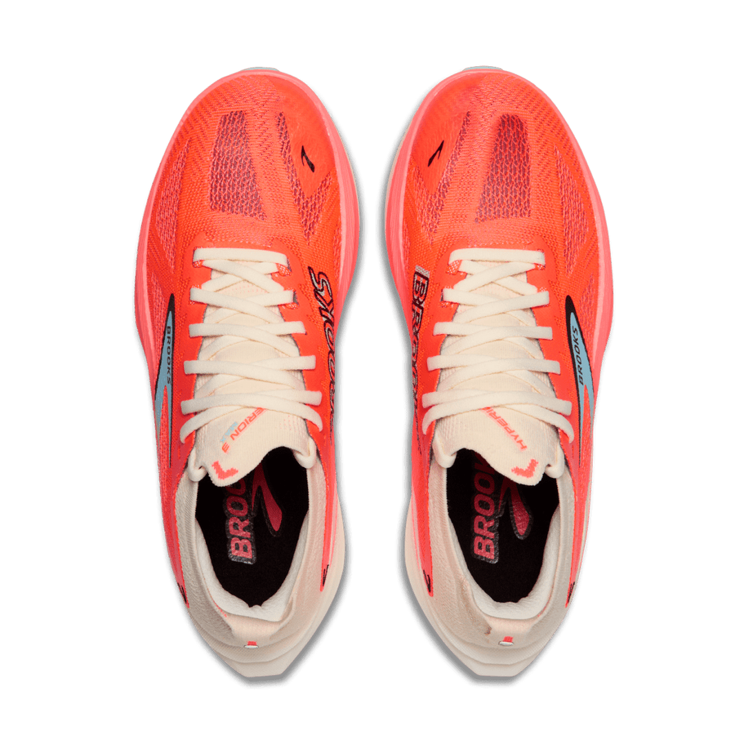 Brooks - Women's - Hyperion Max 3 - Coconut/Fiery Coral - Run Vault