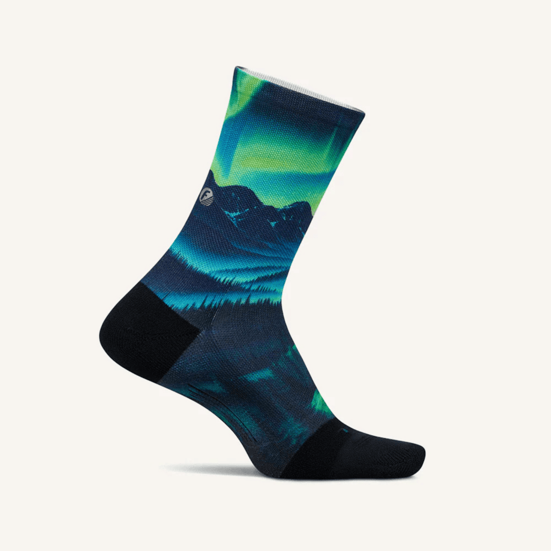 Feetures - Elite Light Cushion Mini - Crew - Run Vault