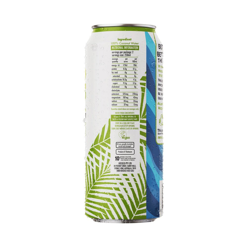 H2 Coco 500mL Can - Run Vault