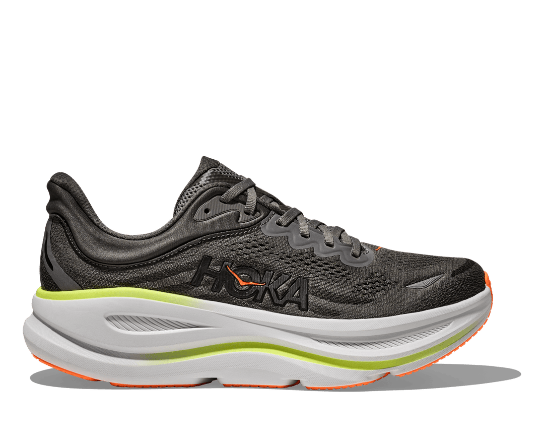 Hoka - Bondi 9 - Men's - Asphalt Grey/Gravel - Run Vault
