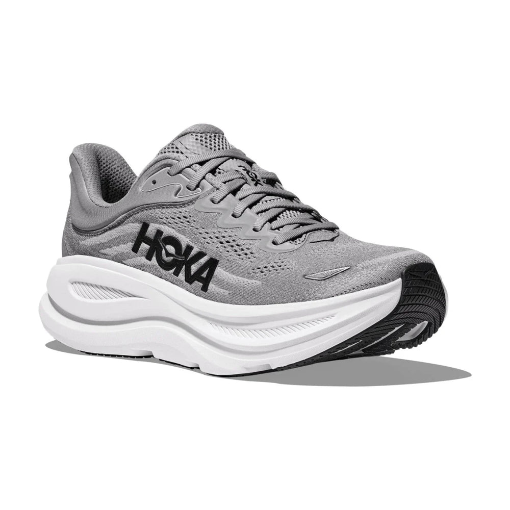 Hoka Bondi 9 Men's Galactic Grey/Stellar Grey - Run Vault