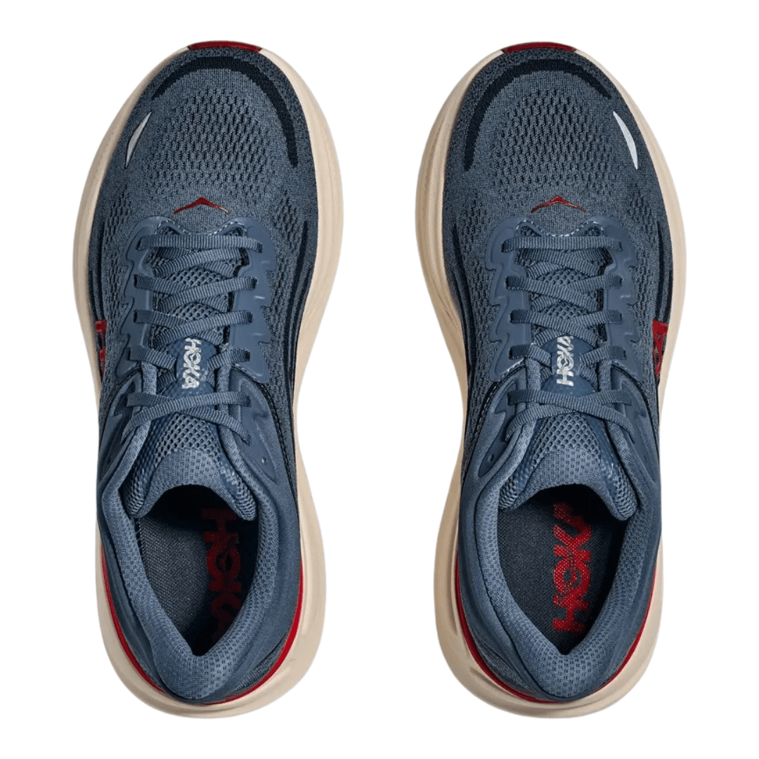 Hoka Bondi 9 Men's Thundercloud/Vermillion - Run Vault