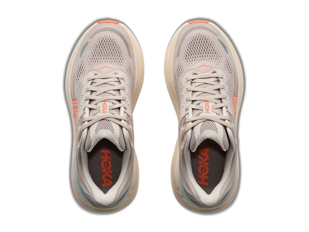 Hoka Bondi 9 Wide 1D Women's River Rock Grey/Mineral Ore - Run Vault