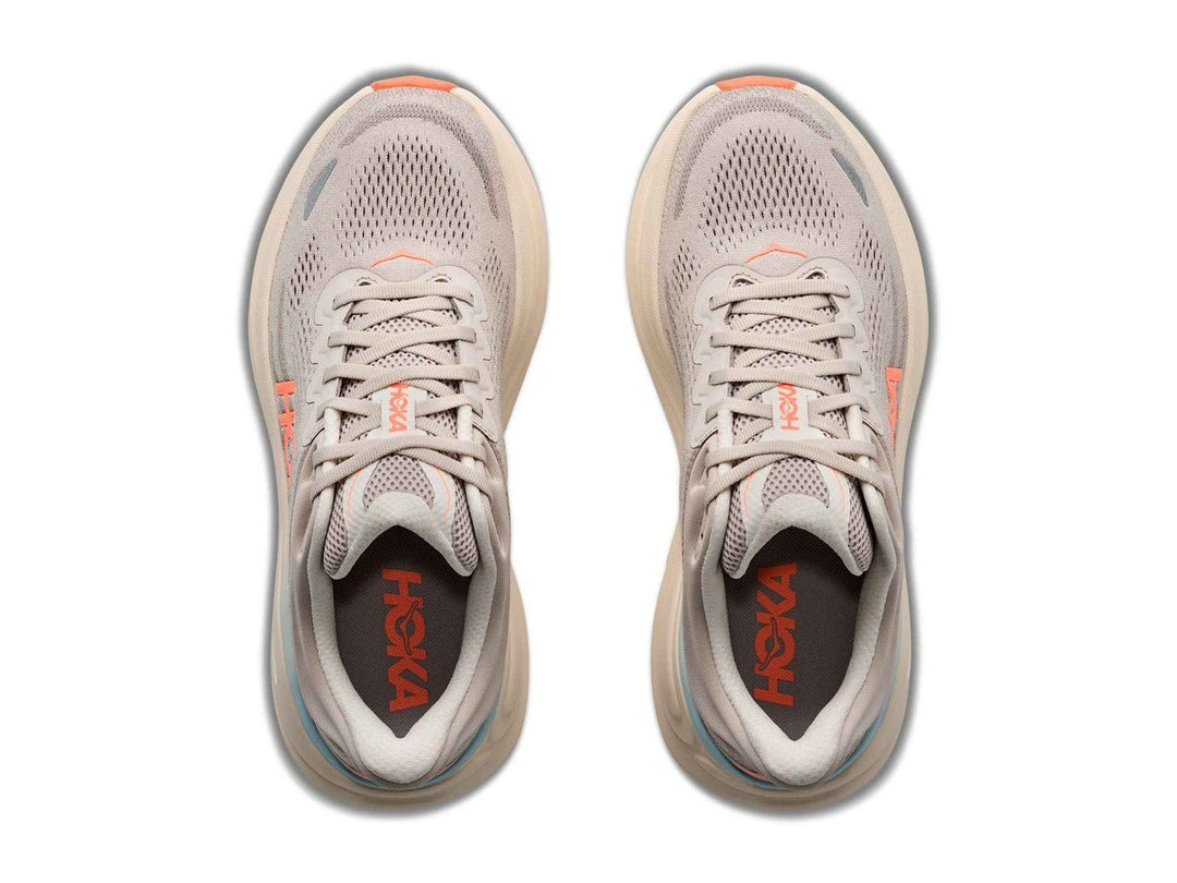 Hoka Bondi 9 Wide 1D Women's River Rock Grey/Mineral Ore - Run Vault