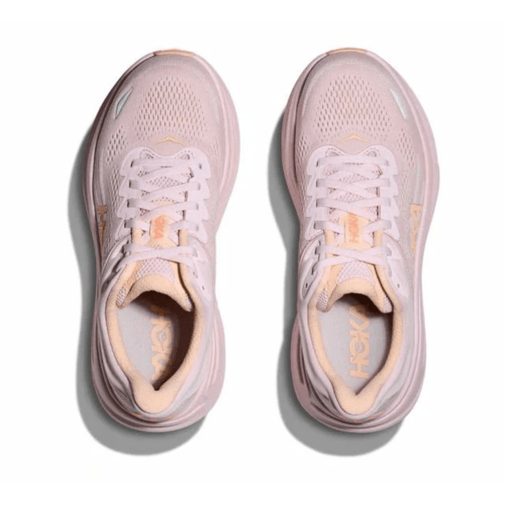 Hoka Bondi 9 Women's Lilac Cream/Tangerine Flow - Run Vault
