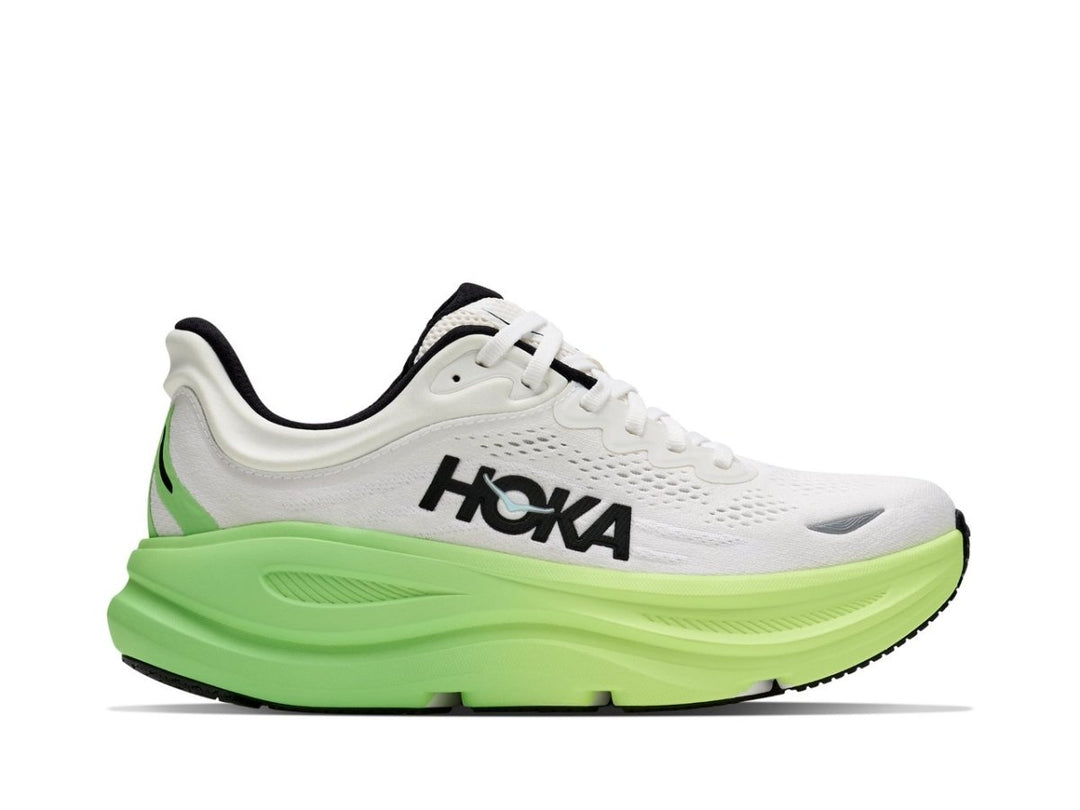 Hoka Bondi 9 Women's White/Tart Apple - Run Vault