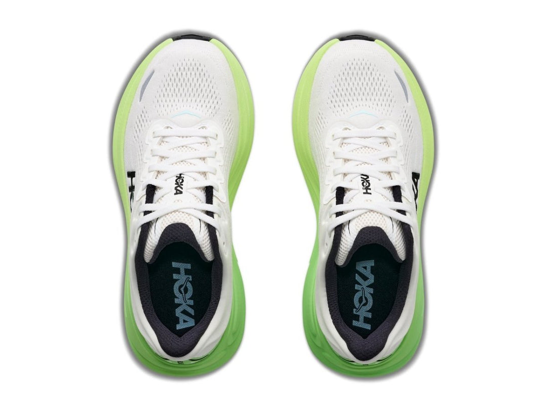 Hoka Bondi 9 Women's White/Tart Apple - Run Vault