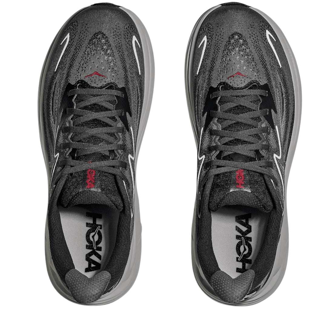 Hoka Clifton 10 Men's Carbon Black/Satellite Grey - Run Vault