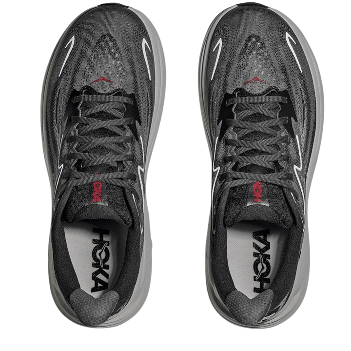 Hoka Clifton 10 Men's Carbon Black/Satellite Grey - Run Vault