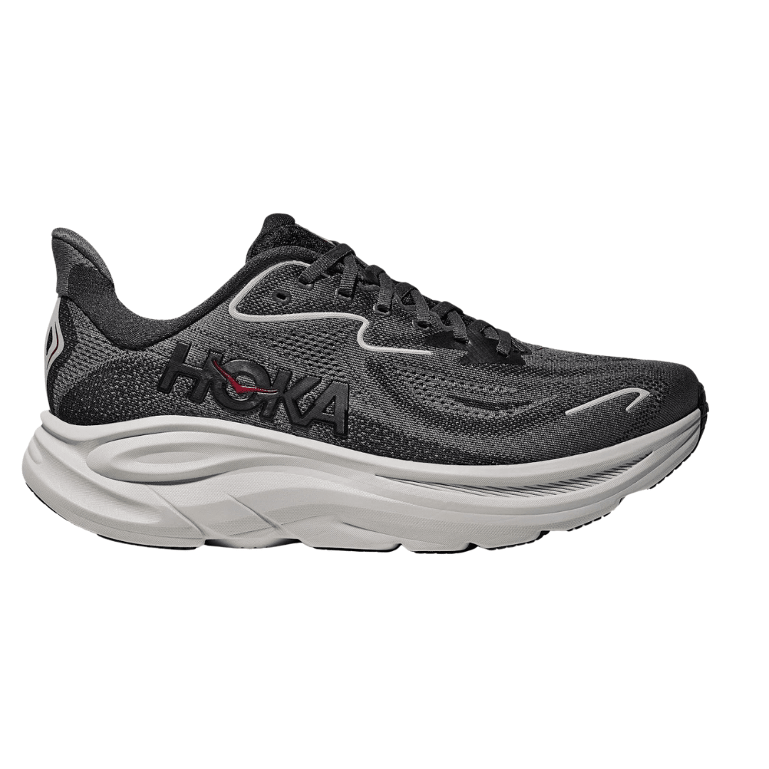 Hoka Clifton 10 Men's Carbon Black/Satellite Grey - Run Vault
