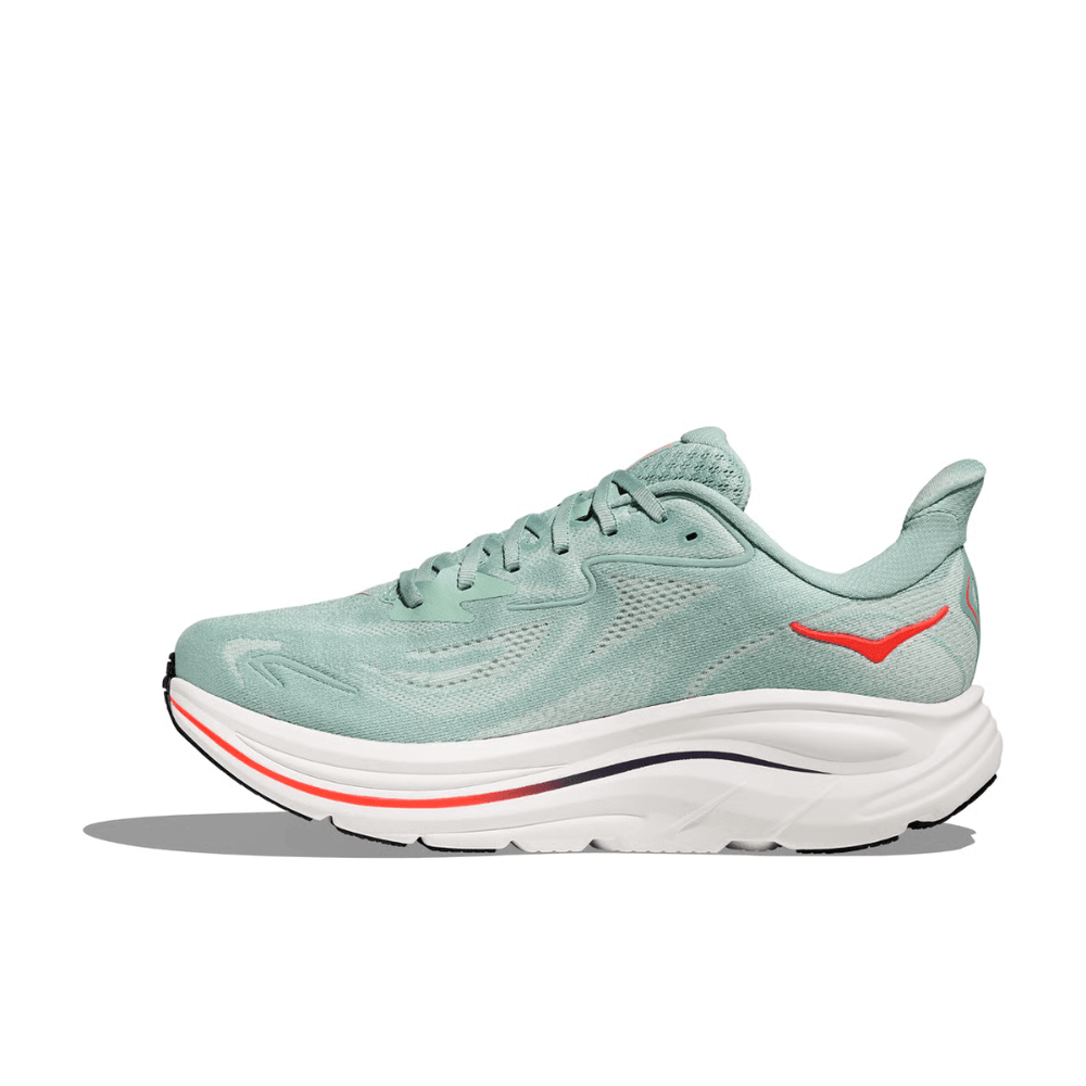 Hoka Clifton 10 Men's Sage/Neon Flame - Run Vault