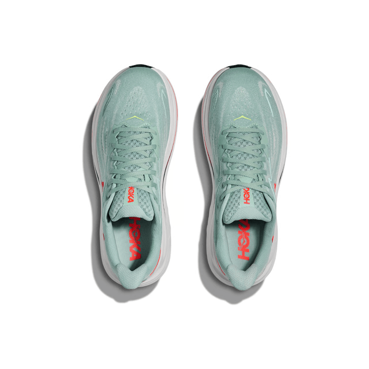 Hoka Clifton 10 Men's Sage/Neon Flame - Run Vault