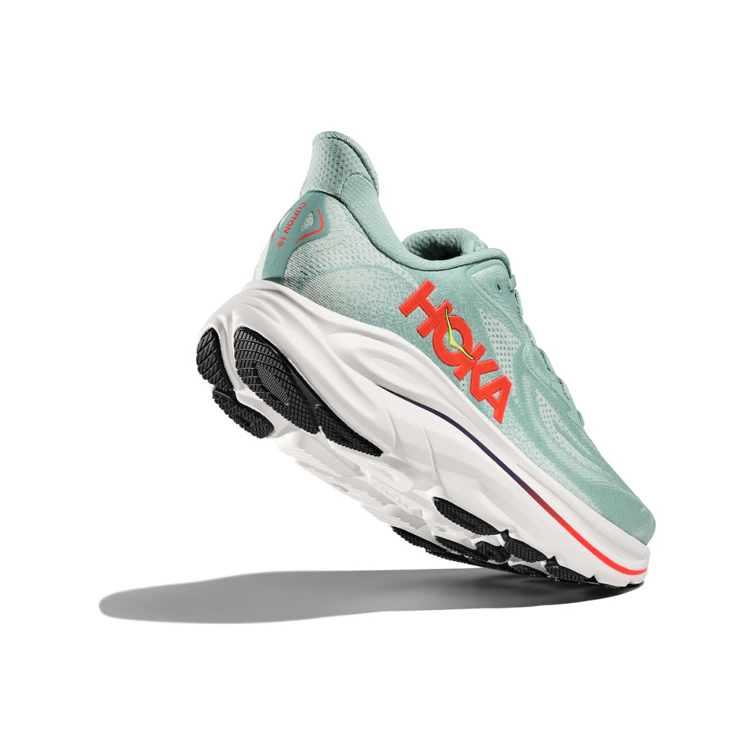 Hoka Clifton 10 Men's Sage/Neon Flame - Run Vault