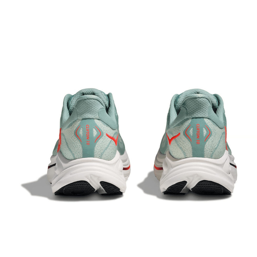 Hoka Clifton 10 Men's Sage/Neon Flame - Run Vault